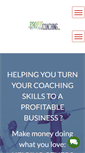 Mobile Screenshot of profitfromcoaching.com